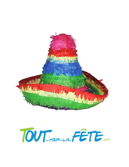 Pinata sombrero mexicain 40 cm