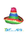 Pinata sombrero mexicain 40 cm