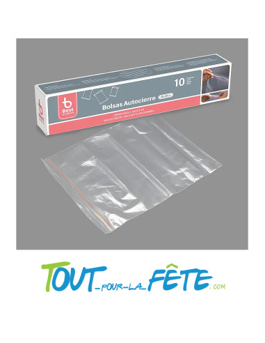 10 sacs conservations auto refermable