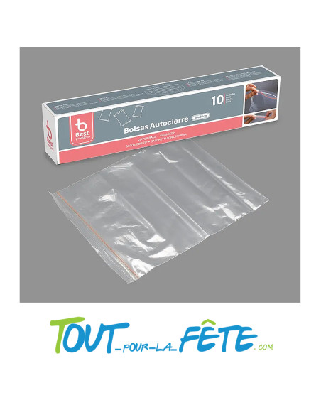 10 sacs conservations auto refermable