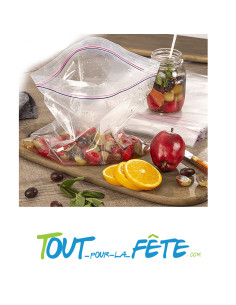 10 sacs conservations auto refermable 2