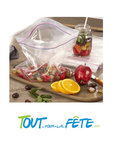 10 sacs conservations auto refermable