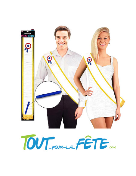 Écharpe spéciale dédicace personnalisable