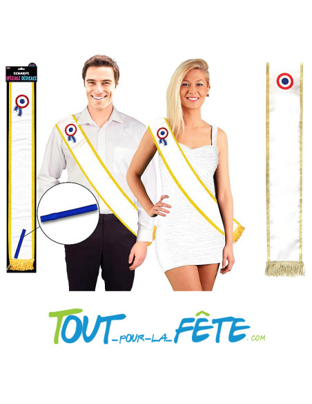 Écharpe spéciale dédicace personnalisable