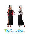 Déguisement de Cruella ( 101 dalmatiens ) taille adulte