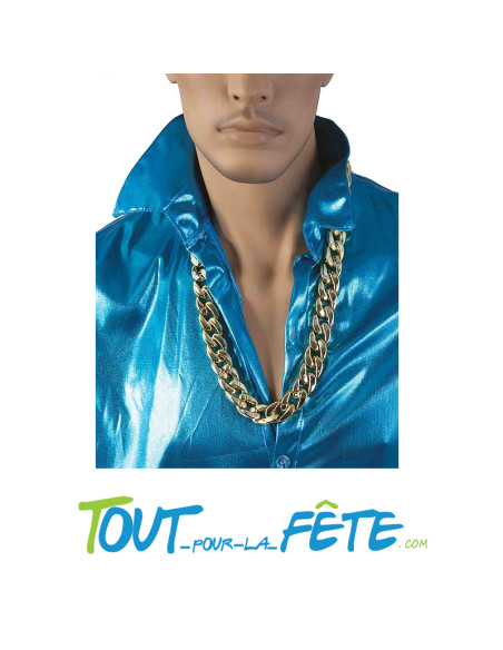 Chaîne bling-bling or 75cm
