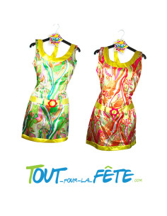 Robe année 70 couleur aléatoire 2