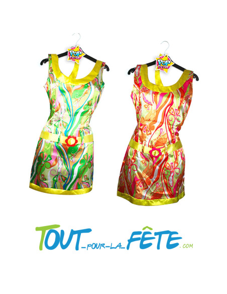 Robe année 70 couleur aléatoire