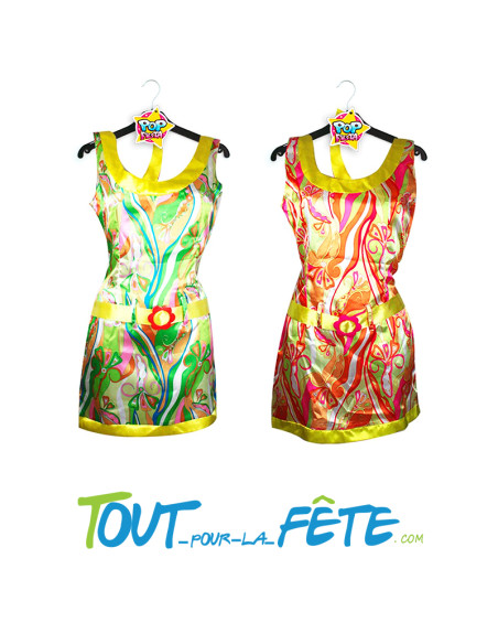 Robe année 70 couleur aléatoire