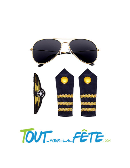 Set de pilote de l'air 4 pièces
