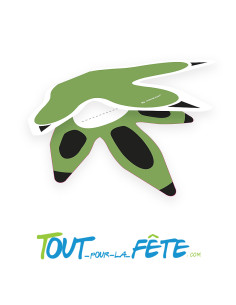 Lot de 8 marques places dinosaure