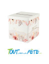 Tirelire / Urne florale "Un grand merci"