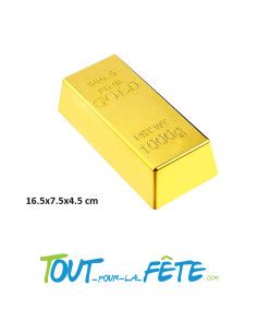 Faux lingot d'or 1kg 16cm