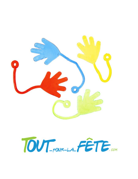 Jouet main collante 5,5 cm