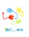 Jouet main collante 5,5 cm