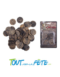 Lot de 50 vielles pièces pirate 2