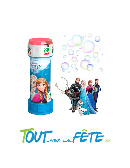 Bulle de savon 60ml La reine des neiges