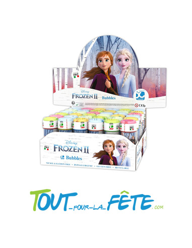 Bulle de savon 60ml La reine des neiges