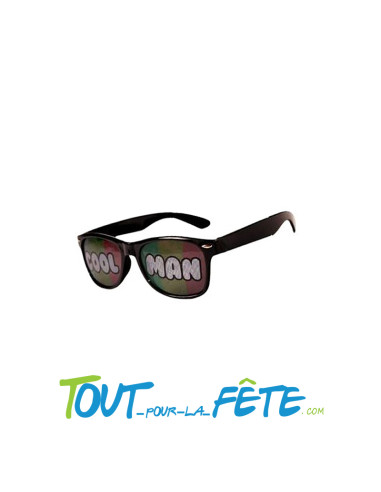 Paire de lunettes "cool man" rasta ( accessoire...