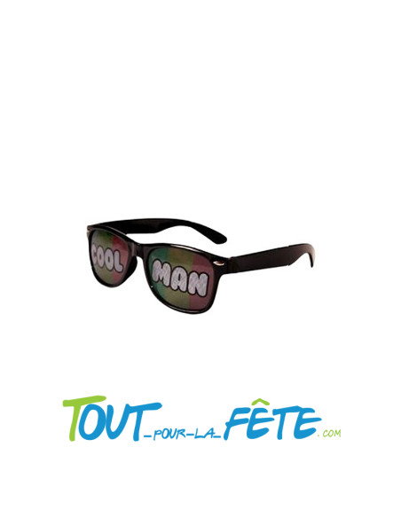 Paire de lunettes "cool man" rasta ( accessoire déguisement ) taille unique