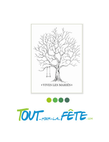 Kit à empreintes ( le nouveau livre d'or de votre mariage )