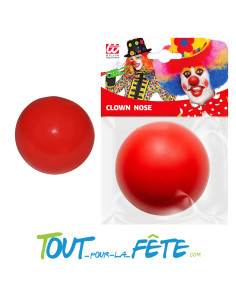 Nez de clown en plastique avec élastique 2
