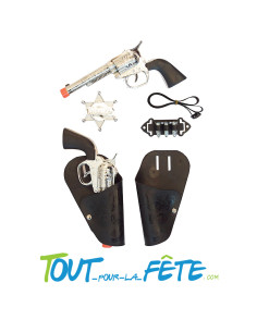 Set cowboy sheriff 5 pièces enfant
