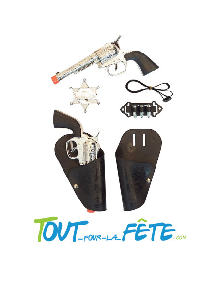 Set cowboy sheriff 5 pièces enfant
