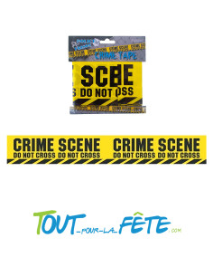 ruban de délimitation "crime scene" 2