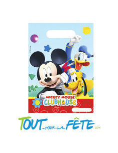 Lot de 6 sacs à cadeau Mickey © 2