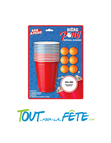 Jeux du beer pong spéciale gage