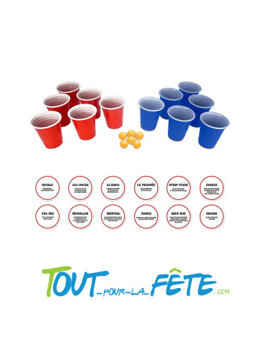 Jeux du beer pong spéciale gage
