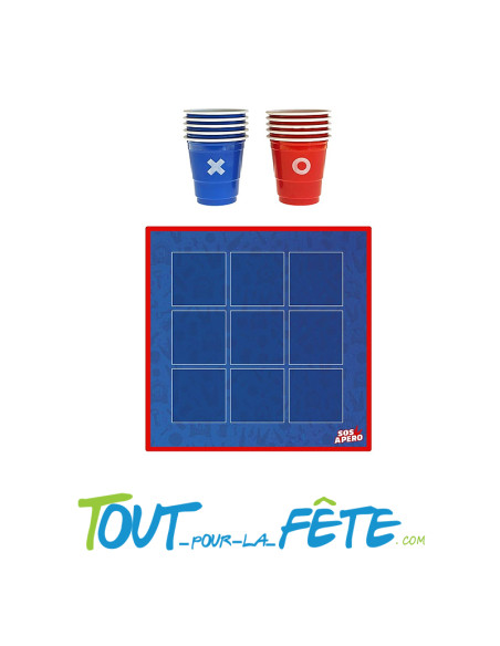 Jeux du morpion version apéro