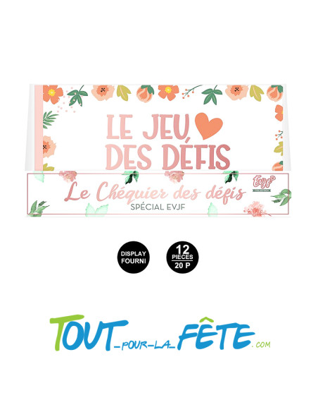 Jeu des défis EVJF
