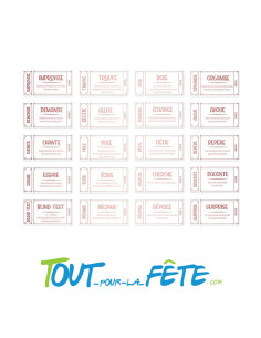 Jeu des défis EVJF 2