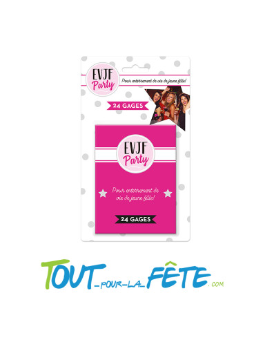 Jeux de carte action ou gage EVJF