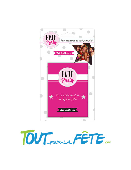 Jeux de carte action ou gage EVJF