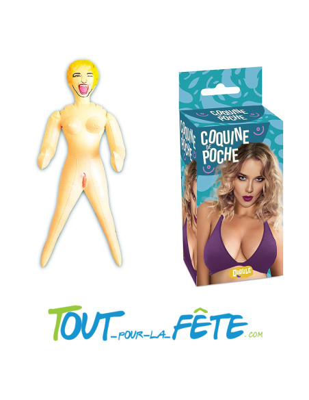 Poupée gonflable de poche