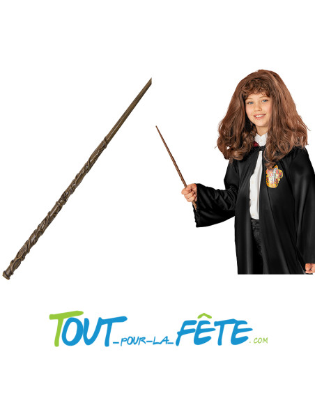 Réplique de la baguette d’Hermione Granger avec un effet bois