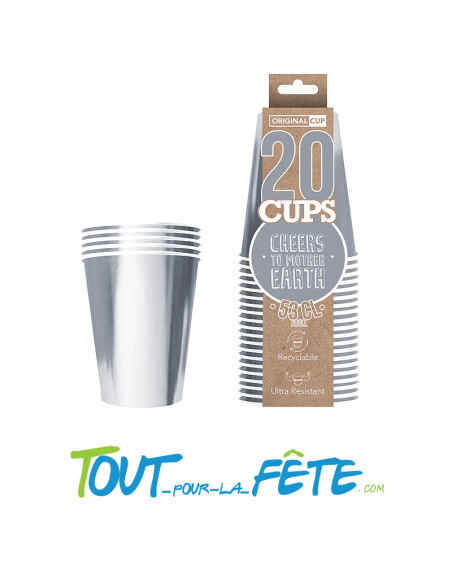 20 Gobelet cups original cup 53 cl