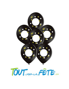 Lot de 6 ballons message