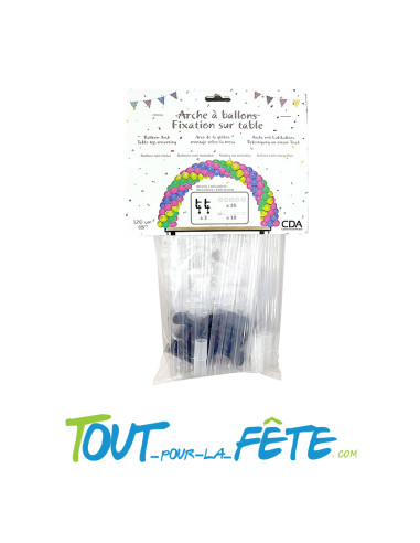 Arche à ballons de table ( fixations fournies )