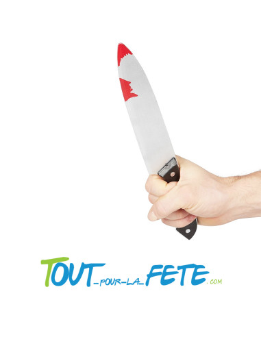 Couteau ensanglanté 30 cm