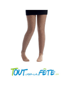 Collants opaque avec poils
