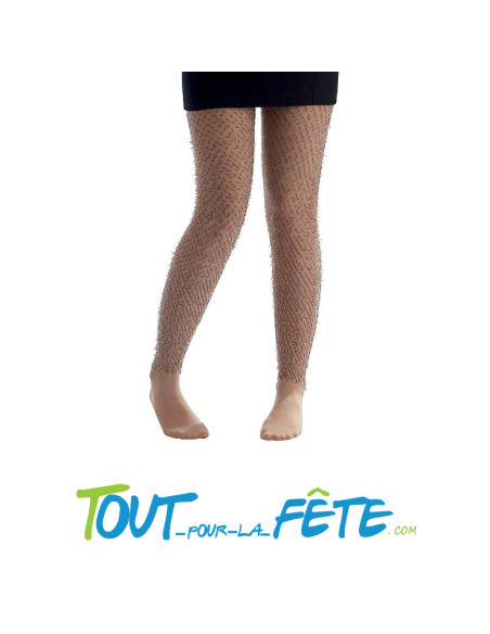 Collants opaque avec poils