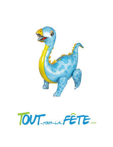 Ballon aluminium Dinosaure articulé 69x66 cm