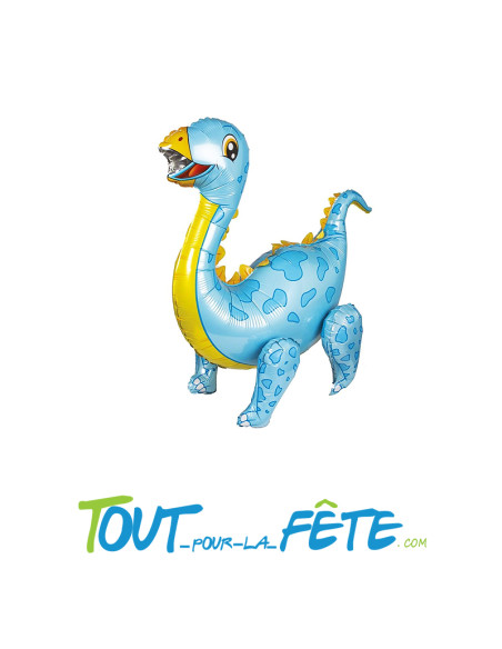 Ballon aluminium Dinosaure articulé 69x66 cm