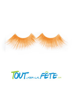 Faux cils jaunes auto adhésifs 2