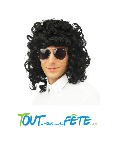 Perruque roi de la pop Mickael Jackson