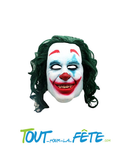 Masque en latex Joker adulte